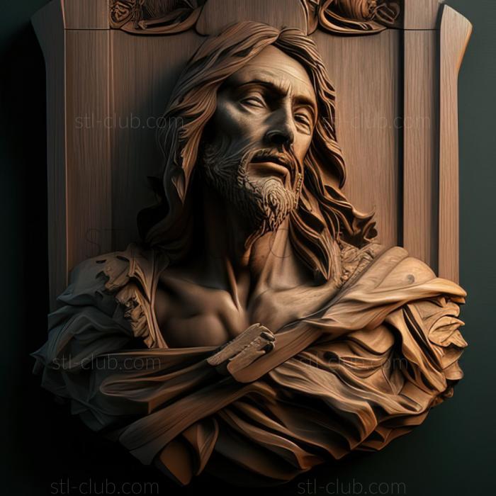 3D model st jesus (STL)